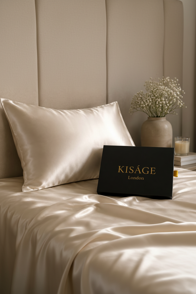 Champagne Silk Pillowcase