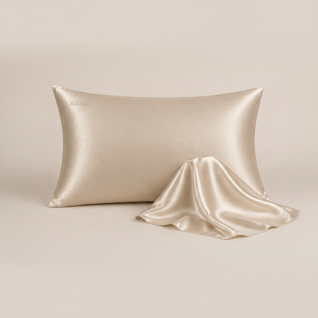 Champagne Silk Pillowcase