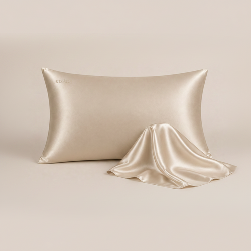 Champagne Silk Pillowcase