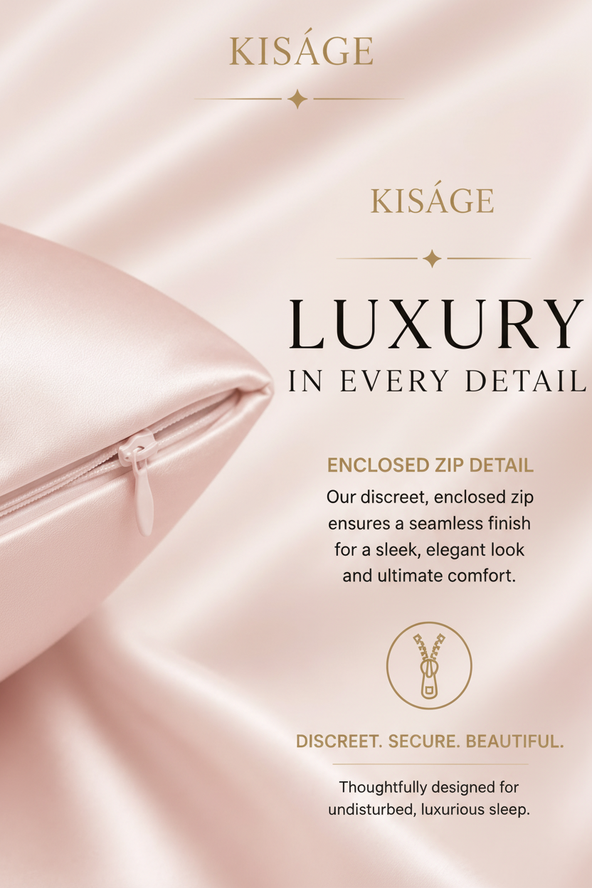 Blush Silk Pillowcase