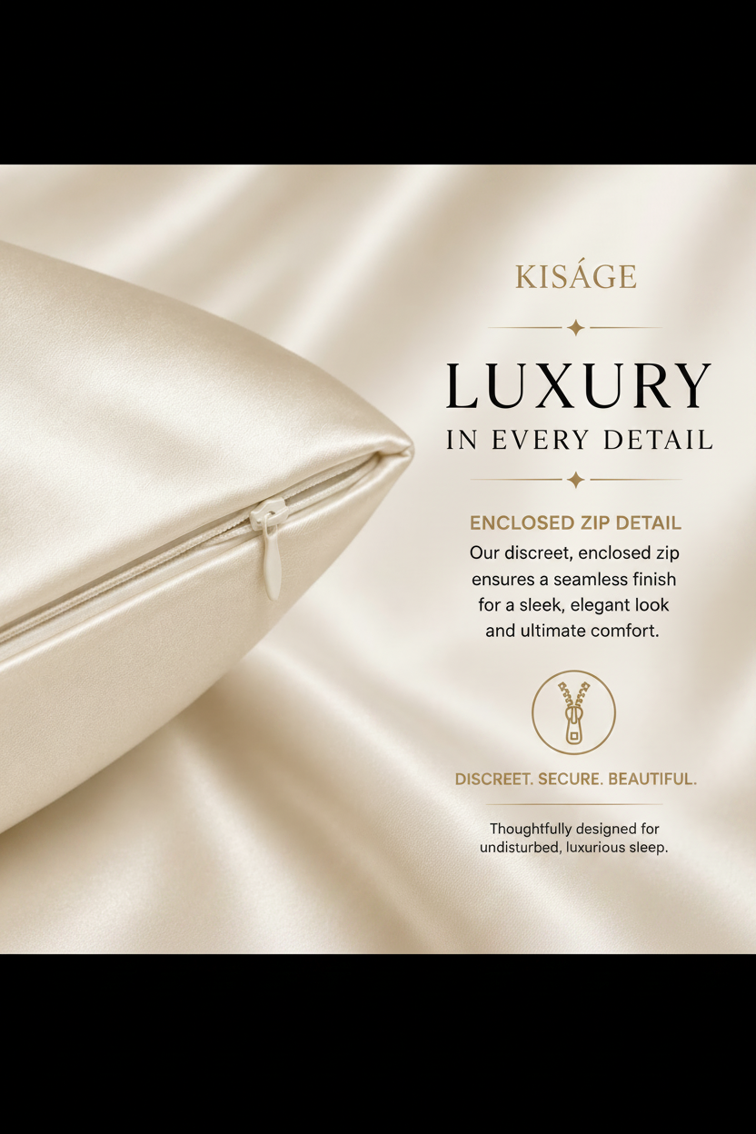 Champagne Silk Pillowcase